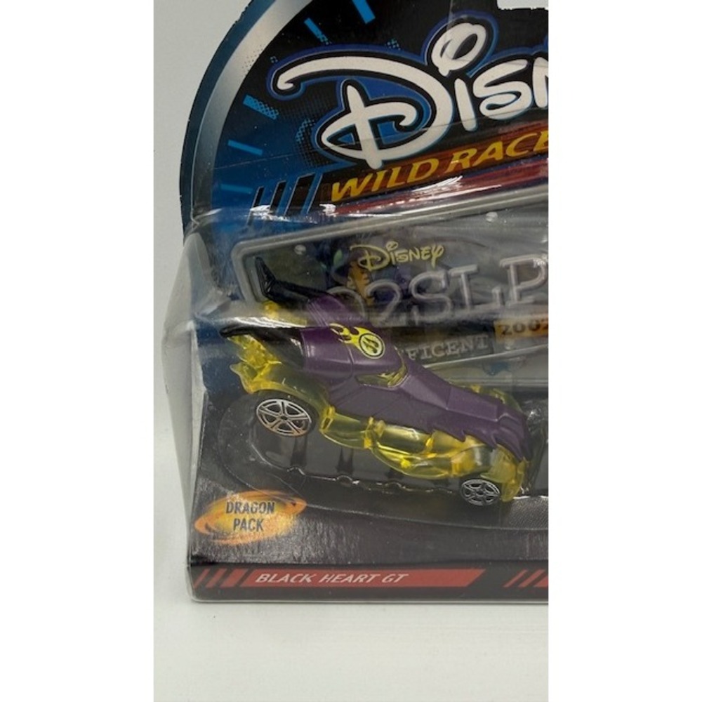 Disney Wild Racers Dragon Pack Black Heart GT Rippin Reptile 2002 - Picture 2 of 8
